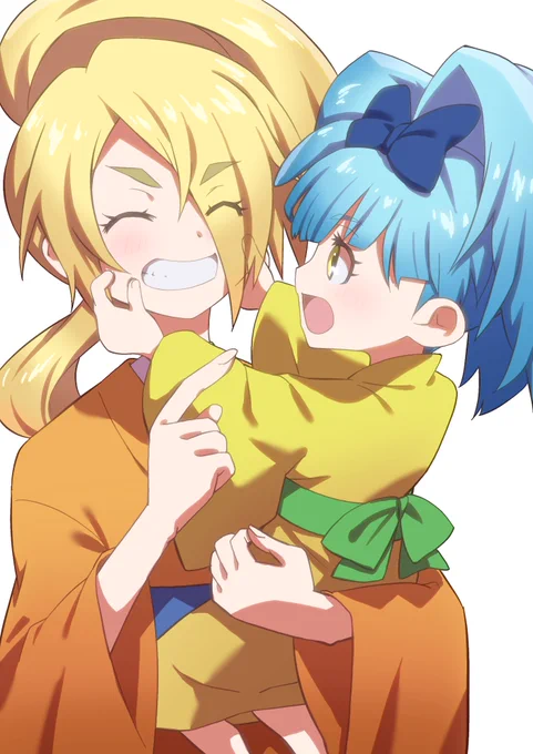 サキ似の子守娘とリリィ似の赤子
#ゾンビランドサガ 