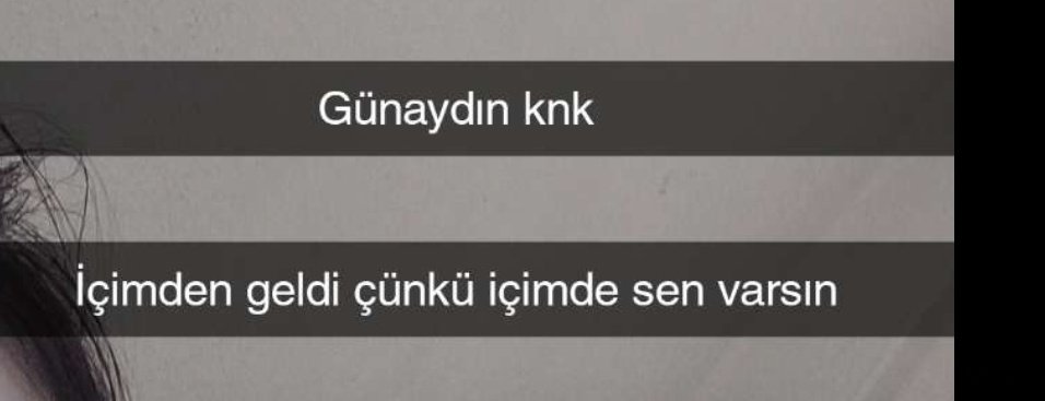 Güne böyle basladik...