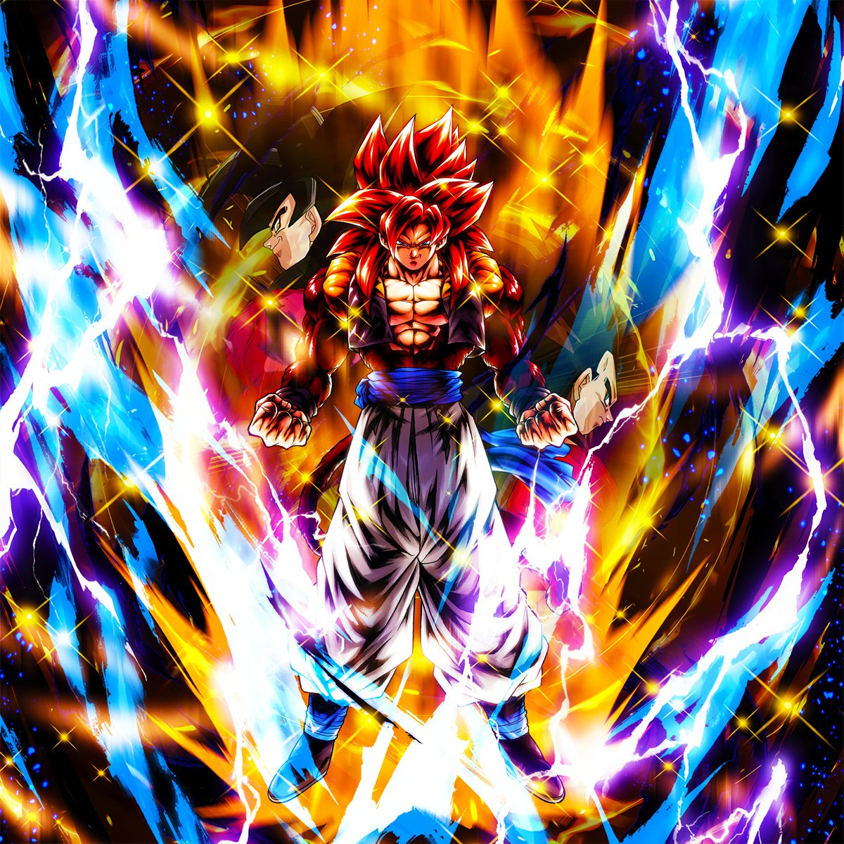 Character Wallpaper - Super Saiyan 4 Gogeta | Poster