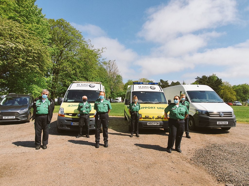 Second day volunteering this weekend, training yesterday, crewing today. Lovely sunny day at the Kent Garden Show. So nice to be back at events again. <a href="/SJA_LASR_East/">LASR Kent District</a> @SJALondon_South <a href="/stjohnambulance/">St John Ambulance England</a> #stjohnpeople #volunteering #eventcover #training