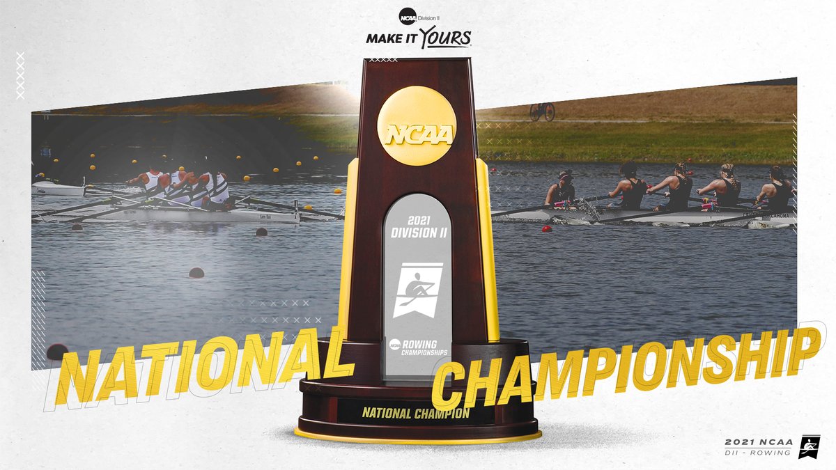 It's Championship Sunday at the #D2ROW Championships‼️ 

Florida Tech, Mercyhurst, and Central Oklahoma fill the top three places in both the Fours and Eights Grand Finals.

Fours: 9:24 a.m. ET
Eights: 9:36 a.m. ET

💻|🔗:on.ncaa.com/D2ROW
📈:on.ncaa.com/D2ROWresults