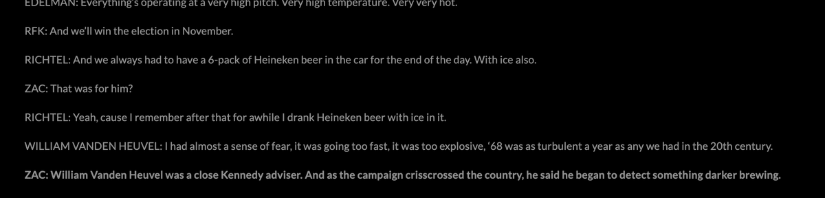 OnTheBe34508868's tweet photo. @MoarToast This is Murray Rickel - he was an Advance Man for Bobby Kennedy in the 1968 campaign. RFK drank Heineken with ice in it at the end of the day's campaign #KeepingGoodCompany https://t.co/dPwq0JTd18