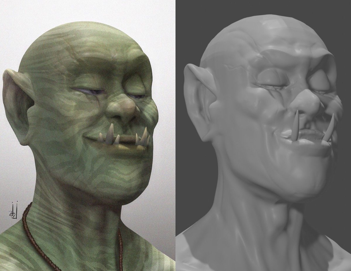 ZainalDanial's tweet photo. proudly say, my own first 3D scuplt that I did. Still a lot of things to learn using #Blender and get use of the interface and hot keys so, more to come!
#blender #scuplt #3Dmodel #bust #photoshop #conceptart #digitalart #digitalpaint #creaturedesign #toyol #zdaniallart https://t.co/IDDC4eKNgg