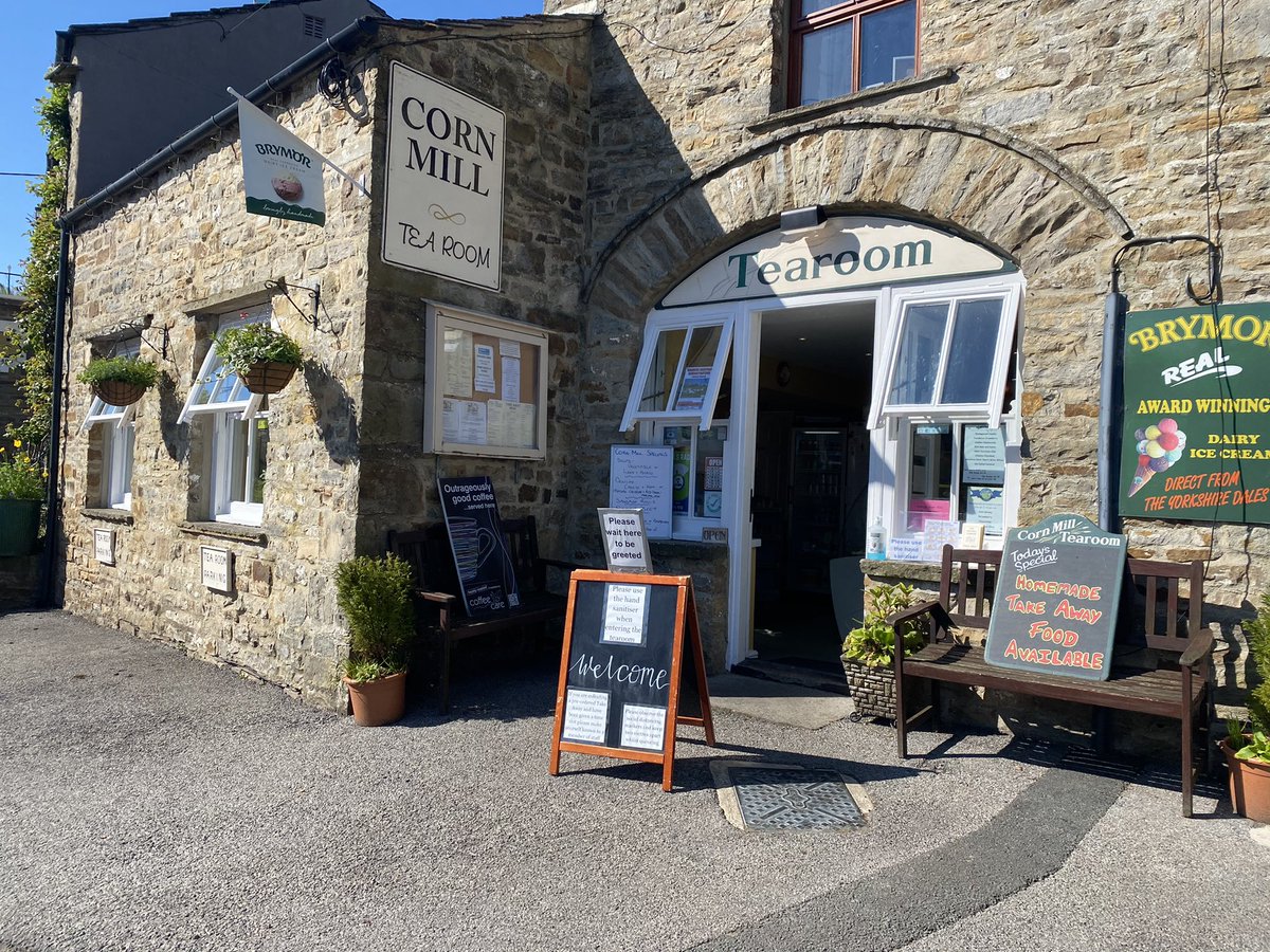 Corn Mill Tearoom, Bainbridge, Wensleydale tweet media