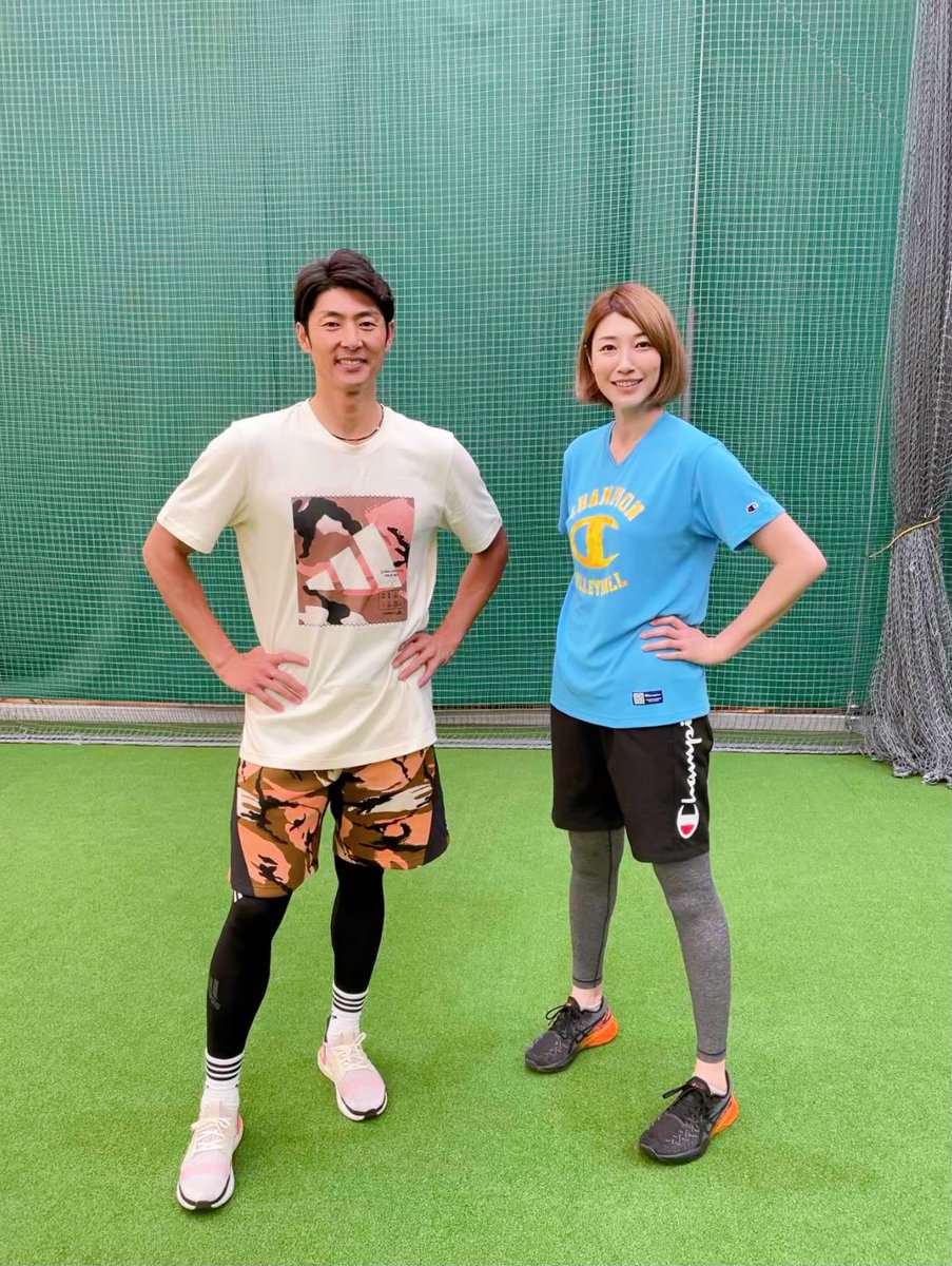 Maiko Kano Sportsbull Official で配信中 狩野舞子の始球式女王への道 本日は斉藤和巳さんが来てくださいました ありがとうございました Sportsbull 始球式 斉藤和巳 さん 狩野舞子