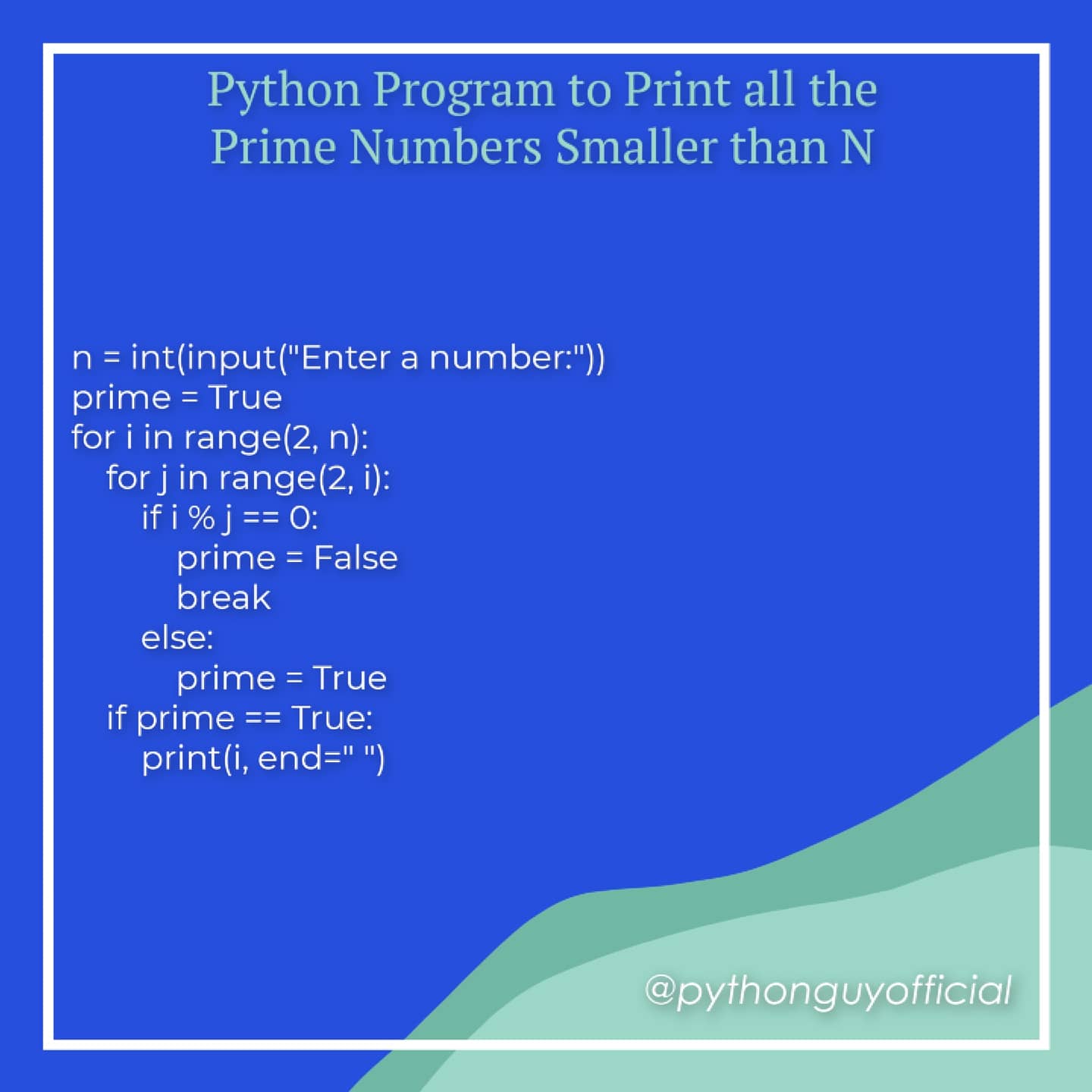 Python Program to Print Floyds Triangle