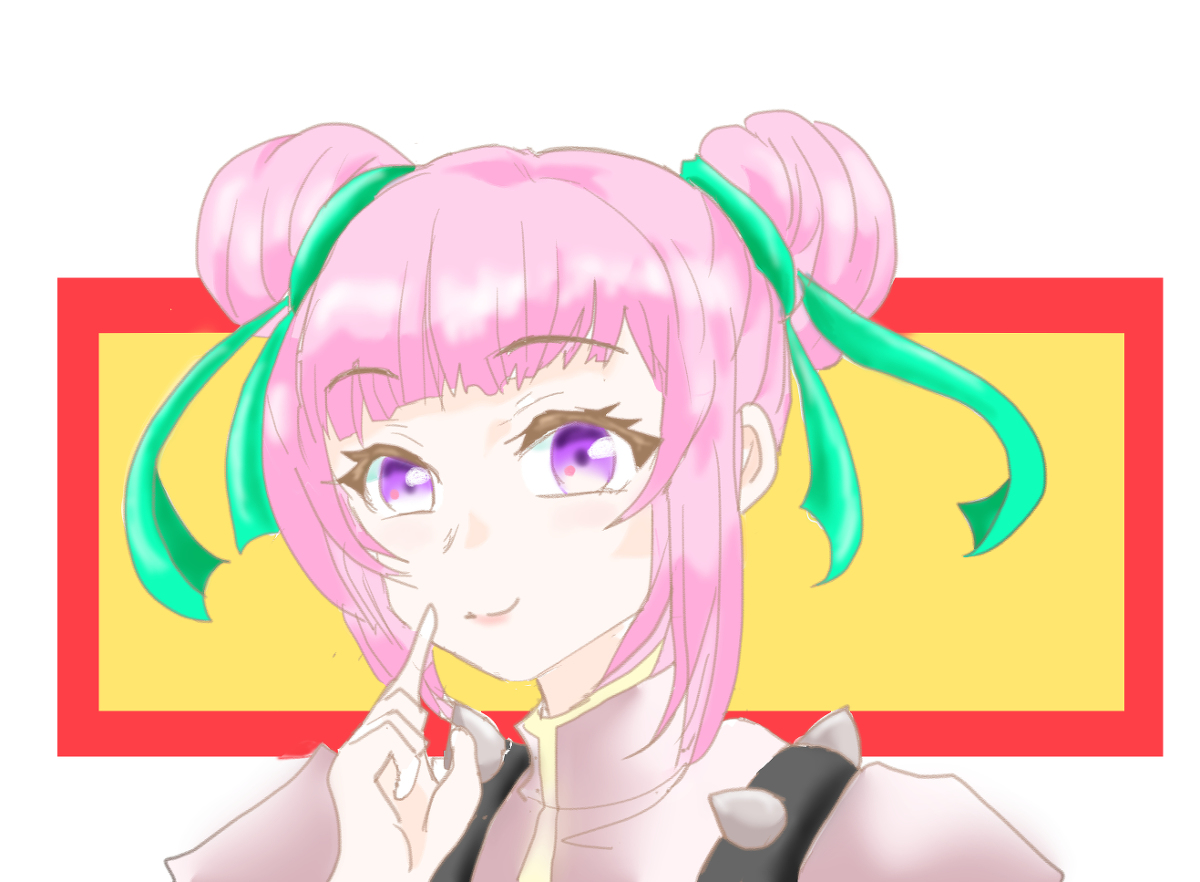 てぱ ピンク髪の女の子 女の子 イラスト T Co Q55wjbaxtm