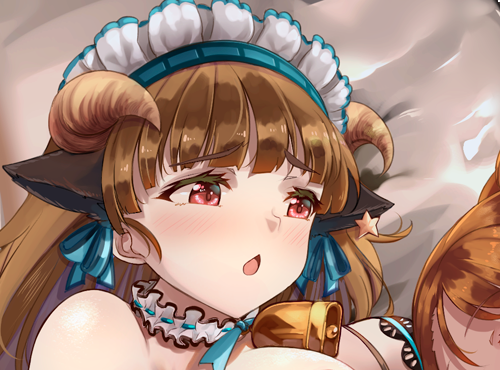 skebリク頂いた加蓮と奈緒👭えちちなので顔だけ 