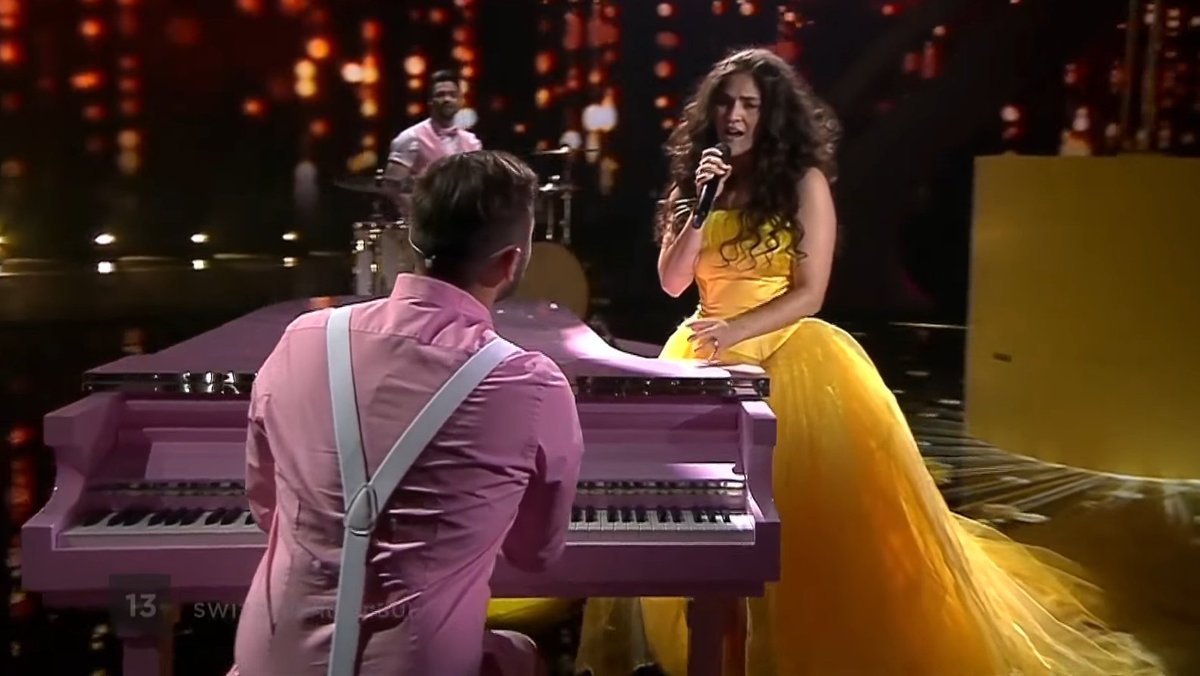 _maria_polo_'s tweet photo. Some people: *calling Switzerland overrated in 2021*
Meanwhile Switzerland for many years: *being one of the most underrated countries in the history of Eurovision* https://t.co/8gFW1Op4VF