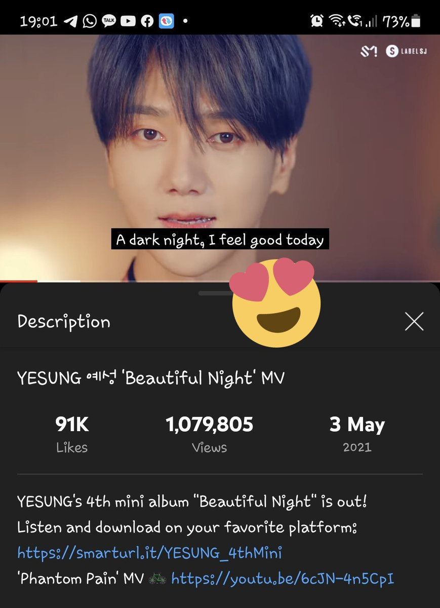 TJ79_EunSiHae's tweet photo. Precious Yeye U Did very well ππ
#MyDear a PERFECT song πππ»ββοΈ Jjong will sure Love it tooπ Beautiful & Calming all our worries togetherπ
Thank you π Always Love you
My Dear μμ±μ€λΉ πTJππ»ββοΈπ²πΎ
@shfly3424 #Yesung #μμ±λ²λΈ #μμ±
#YESUNG_Beautiful_Night
#MeetYesungInSpring https://t.co/G8nVWre6ho