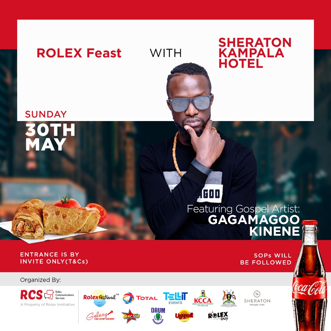 GagamaGooKinene's tweet photo. Your boy @GagamaGooKinene with a special feature at the #RolexFeast courtesy of @RolexFestival this Sunday at the @KampalaSheraton.
#RolexFeast21
#AbilityAlbum rolling https://t.co/IyrNw5wwA9