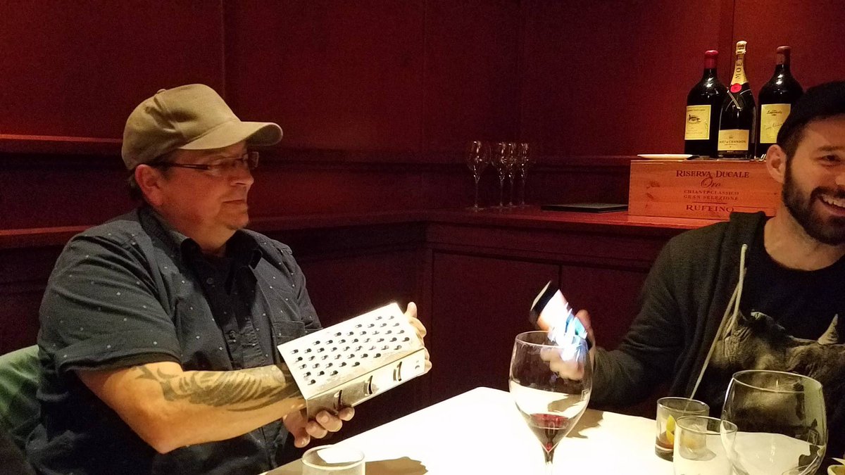 BISHART's tweet photo. Don’t forget to wish a big HAPPY BIRTHDAY to “THE LEDGE” today!
Happy birthday @kevineastman86 - Still blowing the roof off the comic world all these years later 🐢💥 Thanks for having me along for the ride...
-
#thelastronin #drawingbloodcomic #tmnt https://t.co/PVjbgrEXVa