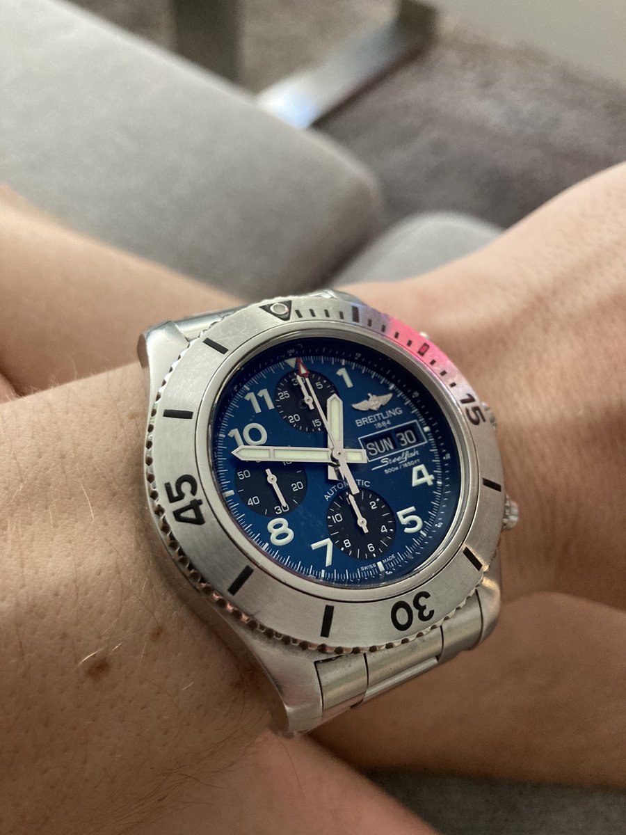 AlexEriksson94's tweet photo. @Lou_Mannheim Breitling Superocean Steelfish https://t.co/ZU7HT7tecc