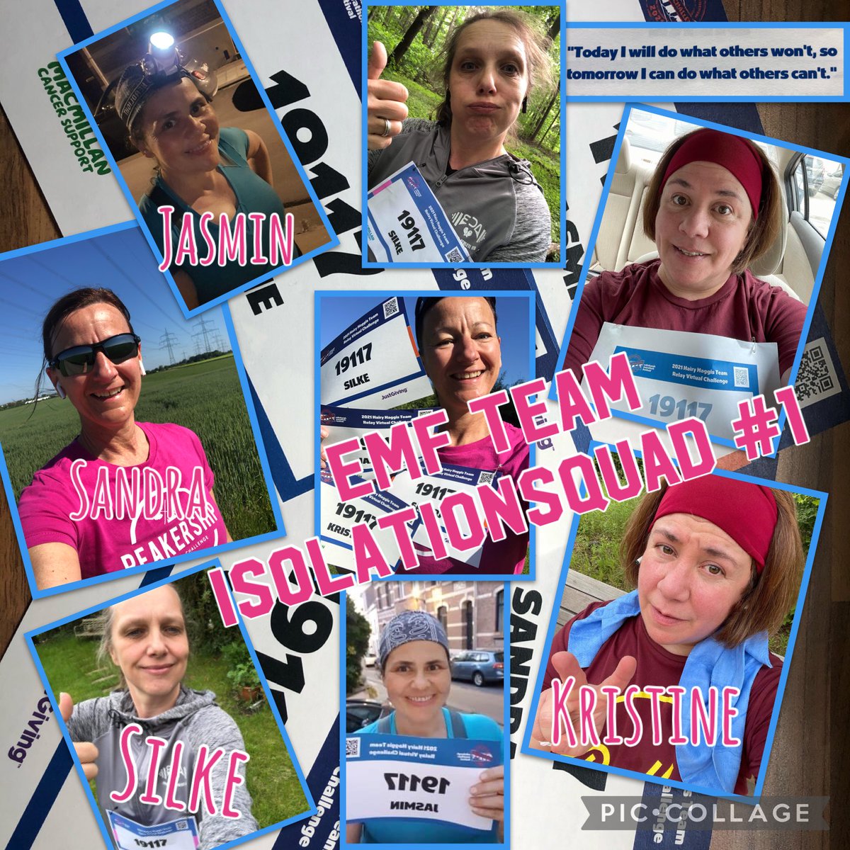 #virtualEMF <a href="/MyPeakChallenge/">My Peak Challenge</a> <a href="/GermanPeaker/">GermanPeakers</a> 
So proud to have been part of this wonderful #isolationsquad 1 team for the Hairy Haggis Relay on the occasion of the Edinburgh Marathon Festival! 💜🏃🏻‍♀️💜 <a href="/Silke_Swi/">Silke S.</a> <a href="/JasminRassadi/">Jasmin Seiffert</a>