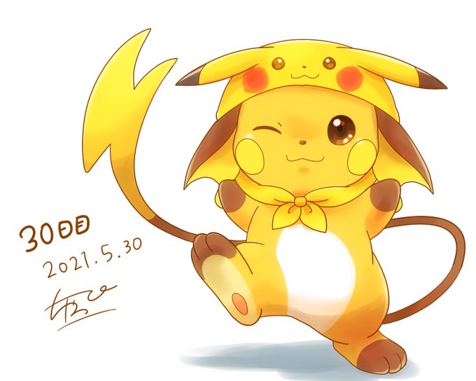 1日1ライチュウのtwitterイラスト検索結果