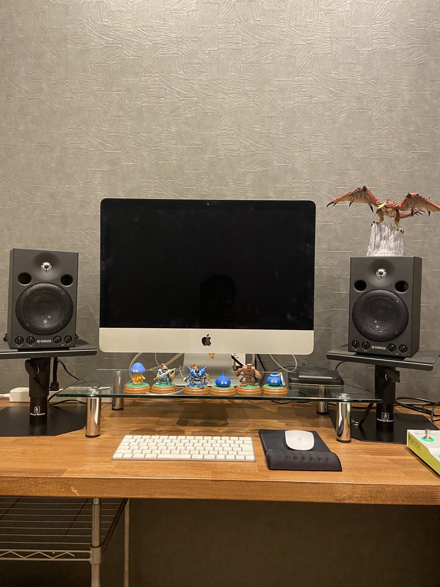 DoDGuitar1's tweet photo. my new gear…
YAMAHA MSP3!!とスタンド!!
ついにヘッドホンのみでの動画制作からサヨナラよ!!夜は鳴らせないけどね!!
#YAMAHA
#MSP3 https://t.co/Xq6ESqmLFk