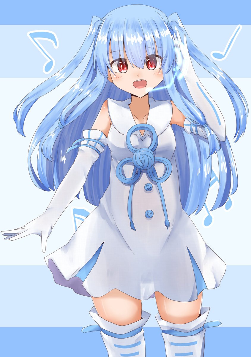 琴葉葵 「473/2310
ツーサイドアップシンセV葵ちゃん!! 」|カメローのイラスト