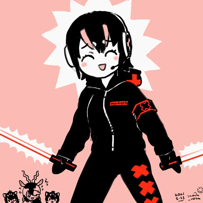 #今月描いた絵を晒そう 