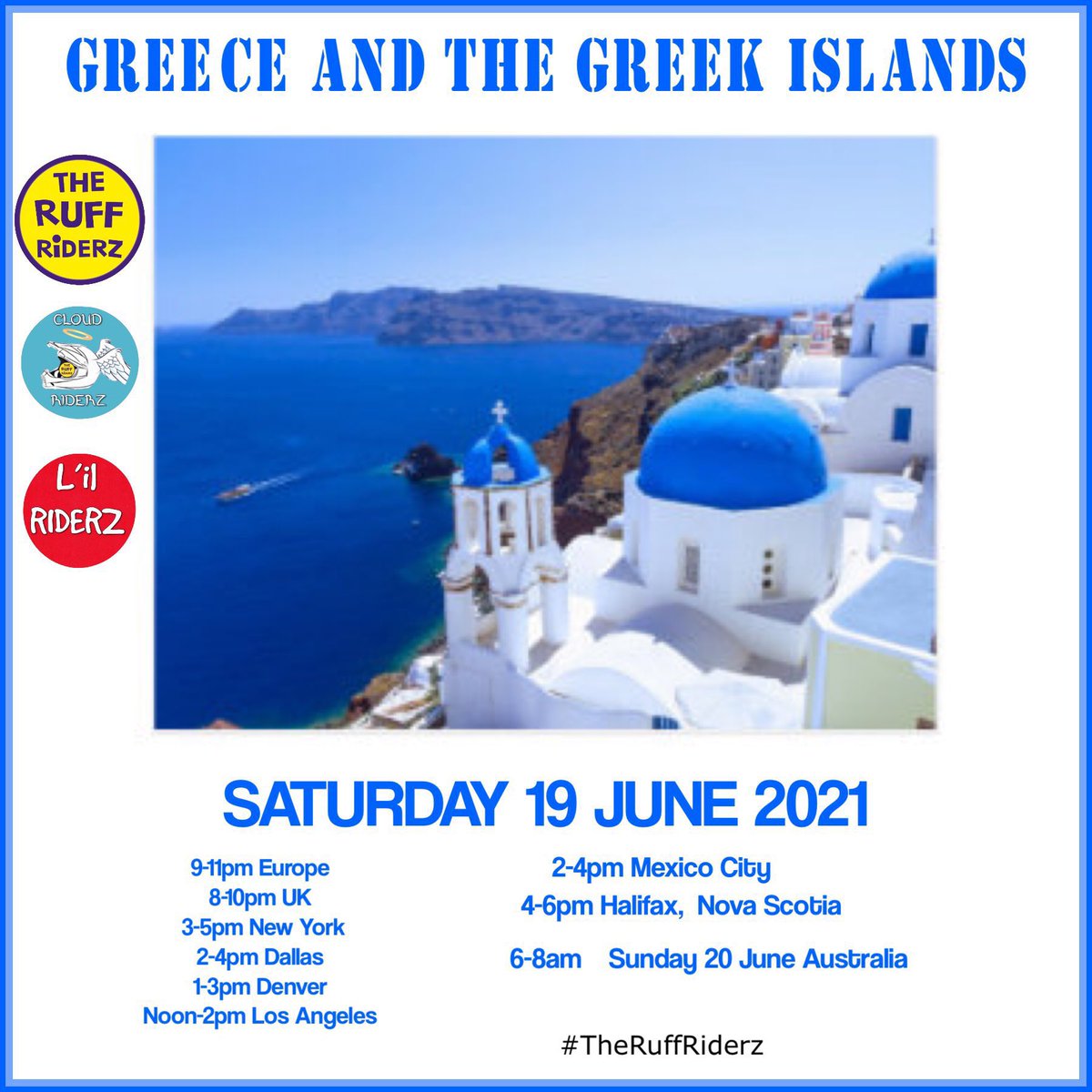 Want backround pics for #TheRuffRiderz ride in Greece? Of course you do! Order NOW from <a href="/basset_bella/">Angel Bella 💔🌈🐾🐶</a>! (Also if you want a new bike, order now <a href="/AngelBellaBikes/">Bella’s Deeds Done Doggone Dirt Cheap</a>). Tell anyone who wants to be Rider, join now!
<a href="/ZaraGreyhound/">Zara The Greyhound</a> 
@FlyRyley 
<a href="/Mr_Bailey_Cat/">Bailey 🌈 & Jen</a>
<a href="/NuttyNeon/">Captain Neon the Nutter #ZSHQ</a>
<a href="/NutChatfield/">Nut the Doxle</a>