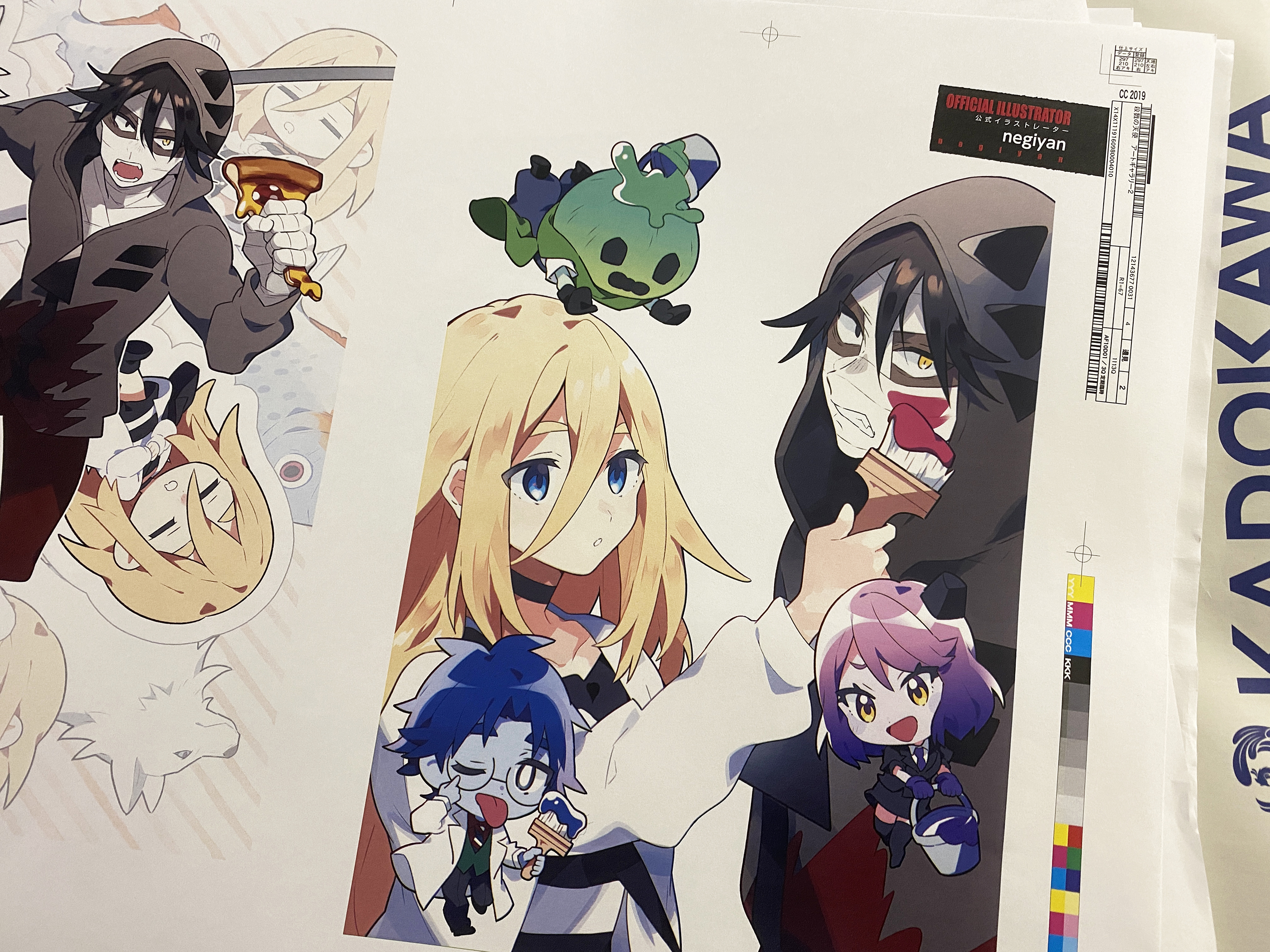 殺戮の天使 公式アカウント 画集２ 明日発売 アートギャラリー２ がいよいよ明日発売 真田まこと先生 名束くだん先生 Negiyan先生が 殺戮の天使 で見せた集大成がこの本に詰まっています 数々の美しいイラストから制作秘話 インタビュー