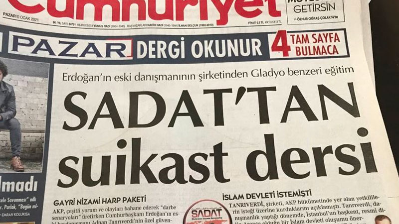 Cumhuriyet gazetesine ‘SADAT’ soruşturması t24.com.tr/haber/cumhuriy…