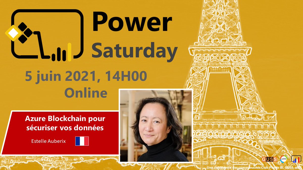FollowEstelle's tweet image. RDV le 5/06 prochain pour le #PowerSaturday 2021.
Je vais avoir le plaisir de vous parler d&apos;#AzureBlockchain et bien entendu, suite à l&apos;annonce faite lors de la #Build, de #SQLLedger
Inscription : powersaturday.com
#DataSecurity #AzureSQL #MVPBuzz