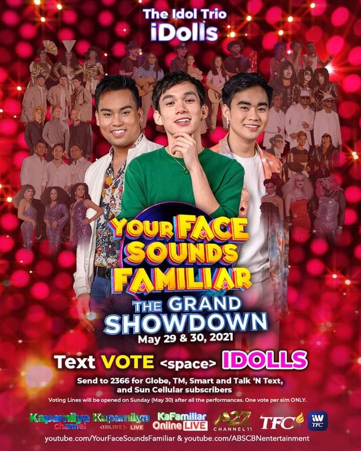 InLucas01's tweet photo. VOTE IDOLLS sent to 2366
#YFSFIDOLLS
#YFSFGrandWinner

@lucasnikkogrc
@enzo_almario
@mattyjuniosa https://t.co/XG1n4nVndE