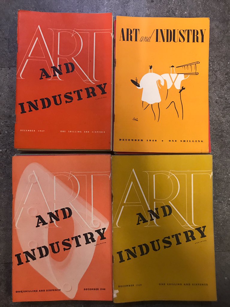 KIbooksandmusic's tweet photo. Among recent โvintageโ acquisitions are these terrific #Studio #artanddesign publications from the #1940s. Full sets available for some years (12 copies) #art #design #industrialdesign #sheffieldmodernist #indiesheffield #kelhamislandmuseum #ILoveS #shoplocal #kelhamisland https://t.co/yE275yIJeP