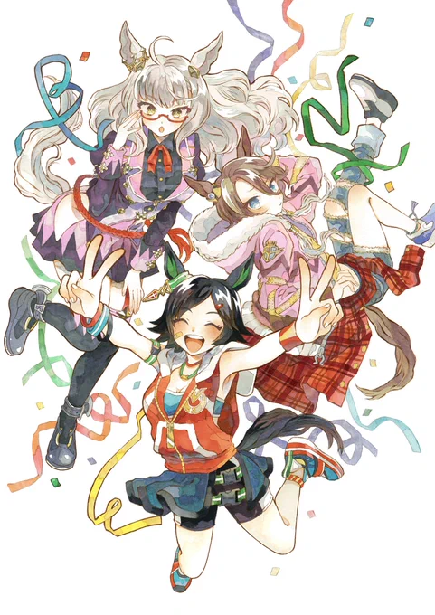 We are BNW!!
#ウマ娘 #コピック 