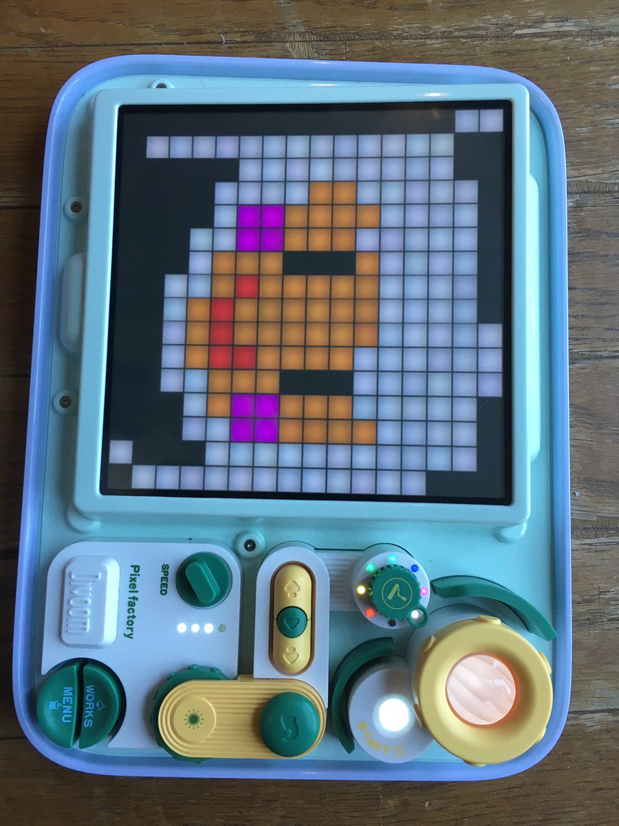 KKachigawa's tweet photo. ドット絵🤖
小4👧の作品
「おんなのこ」
#pixelfactory https://t.co/rnwKLhE6js