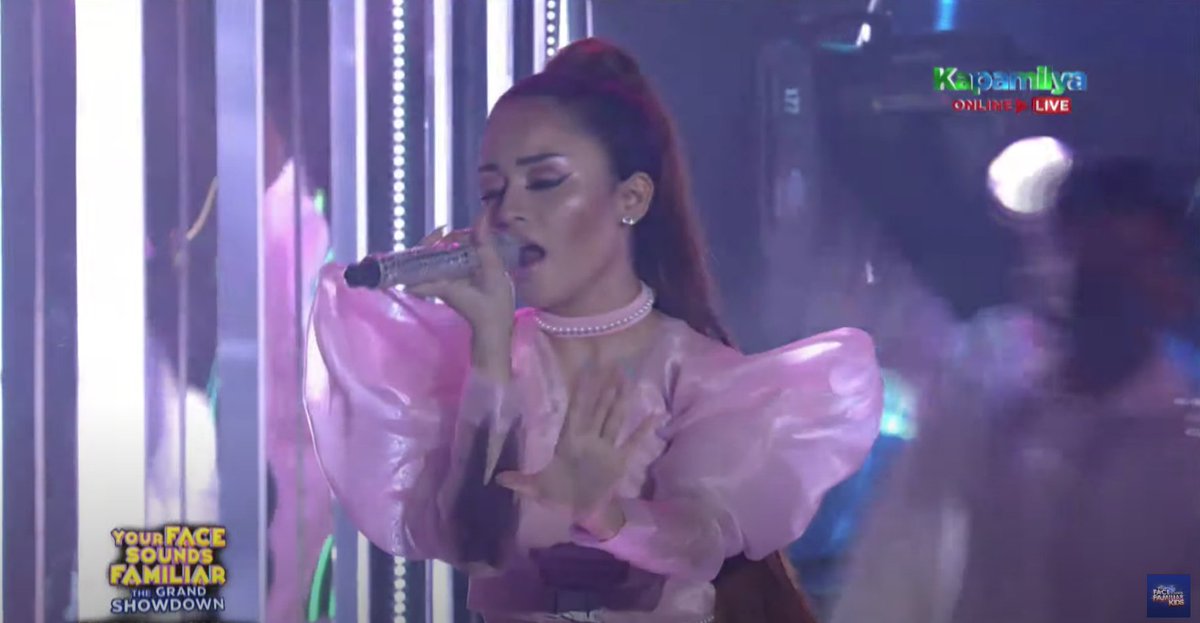 YourFacePH's tweet photo. Vivoree as Ariana Grande! #YFSFGrandWinner https://t.co/lUMD81Cx8H