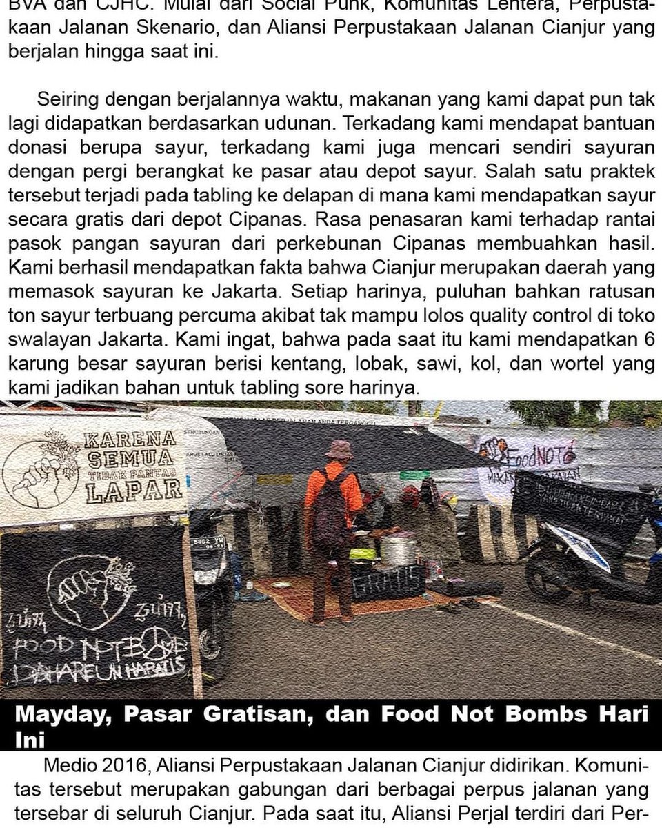 booknotbomb's tweet photo. Zine rilisan terbaru Food not Bombs Cianjur

https://t.co/ly1sFBs37o

UNDUH-BACA-KRITISI-SEBAR

*Jangan lupa dukung gerakan lokal di sekitarmu 🔥😊 https://t.co/AAlvQOODoj