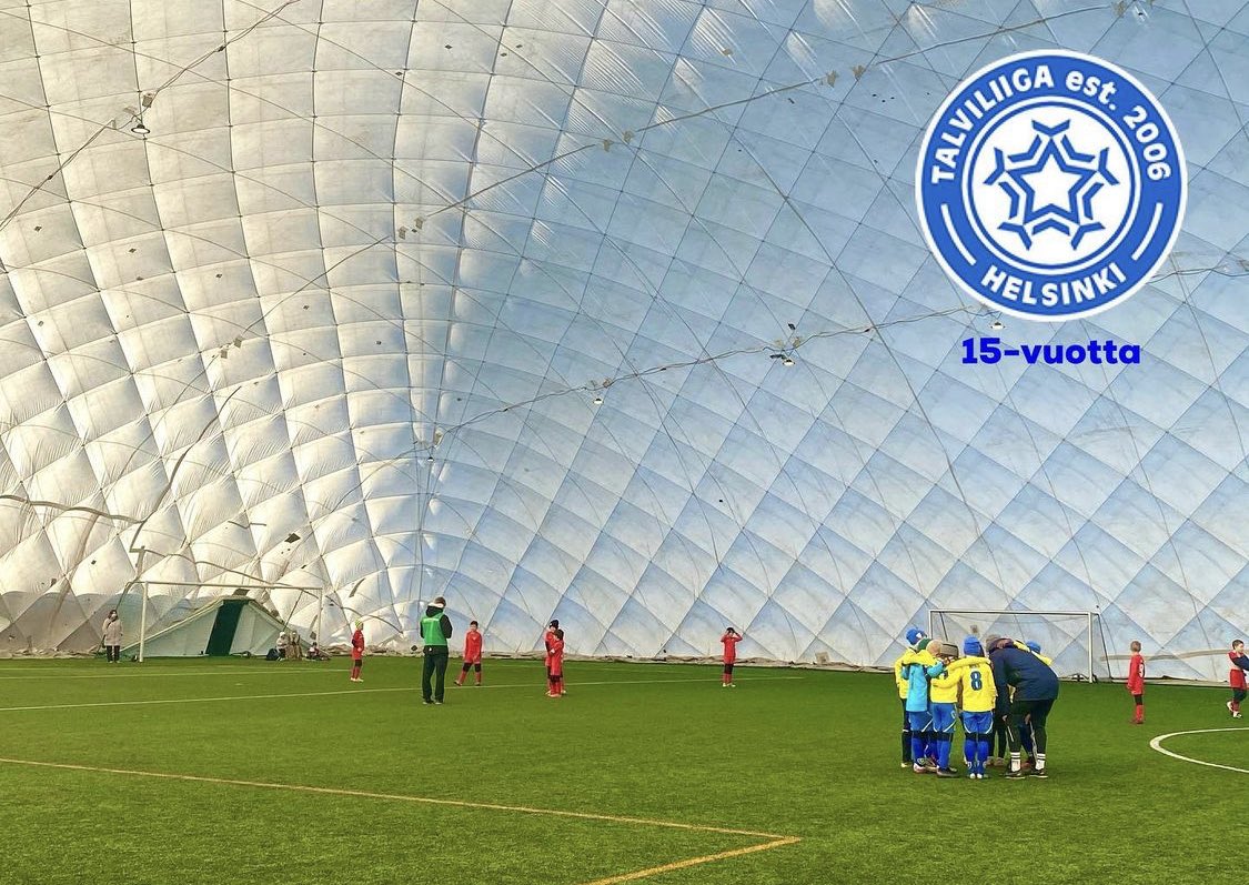 Lokakuussa käynnistyvän Helsingin Talviliigan 5v5- ja 8v8- sarjojen ilmoittautuminen käynnissä 🔥⚽️

Pelit sisällä Helsingin jalkapallohalleissa Käpylä, Jätkäsaari, Myllypuro ja Pihlajamäki läpi talven sateiden ja jään 👍

Vara paikkanne : talviliiga.com