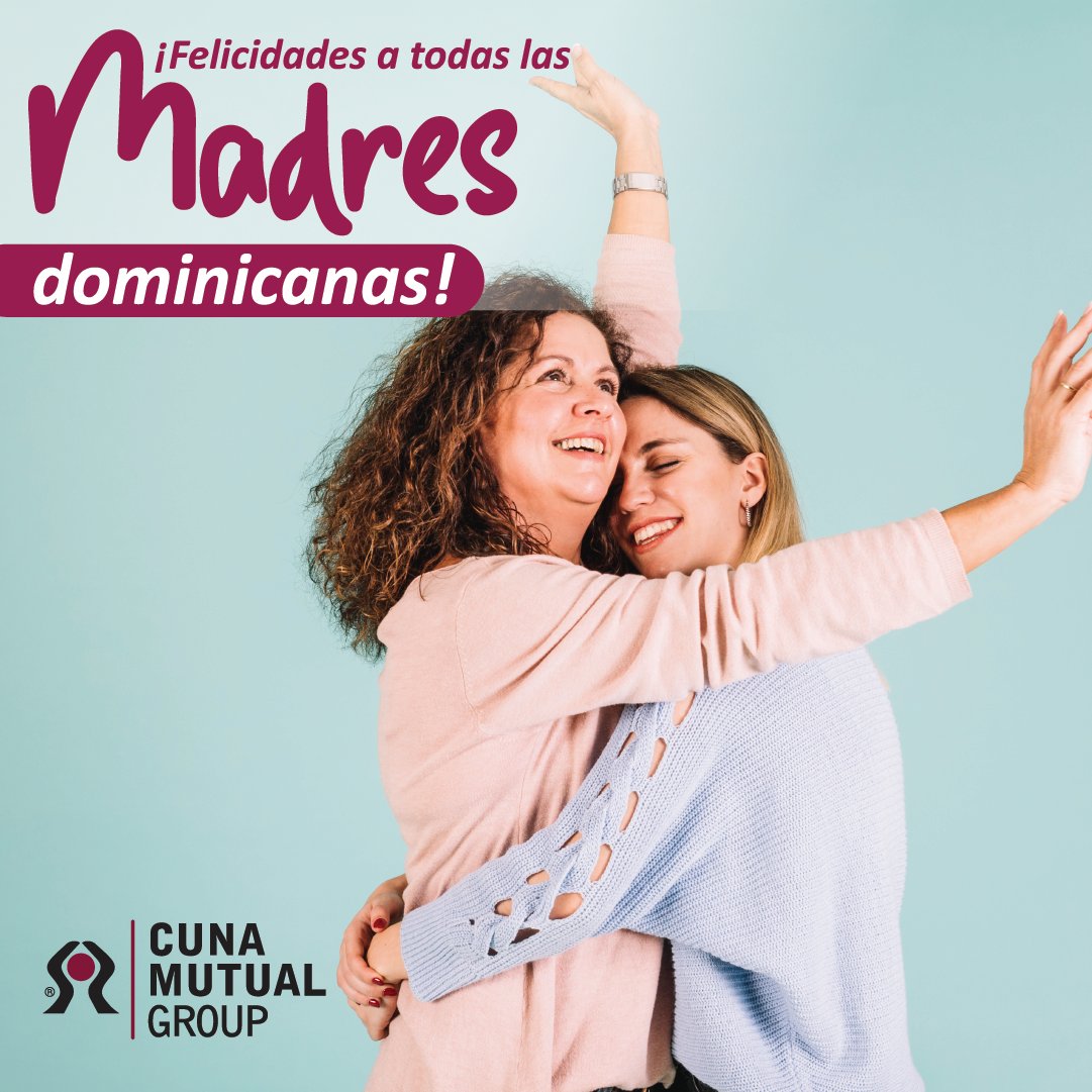 ¡Felicidades a todas las madres dominicanas! Ustedes son la definición de resiliencia, ustedes nos enseñan a caminar con la frente en alto y echar pa' lante dando lo mejor de nosotros. #DíadelasMadres #MadresDominicanas #CUNAMutualGroup #ContigoSiempre☔