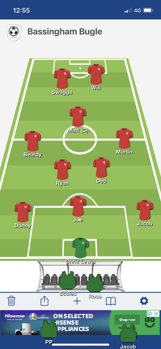 The big game that matters and what a fucking result battled like fuck every single person on that pitch left everything out there big performance. 

Final result 
Bassingham 3 Swanpool 1

Goal from 
<a href="/ryanmucca/">Ryan Mccullough</a> a header 👀
@swalezy 
@WJSime 

#UpTheBugle