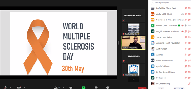 academia_kmu's tweet photo. #Webinar on Diagnosis and management of #MultipleScelrosis & Issues related to #COVID19
#MultipleSclerosisDay 2021 organized by
#PakistanSocietyOfNeurology & @PAK_NARF https://t.co/T4k3KS8AuH