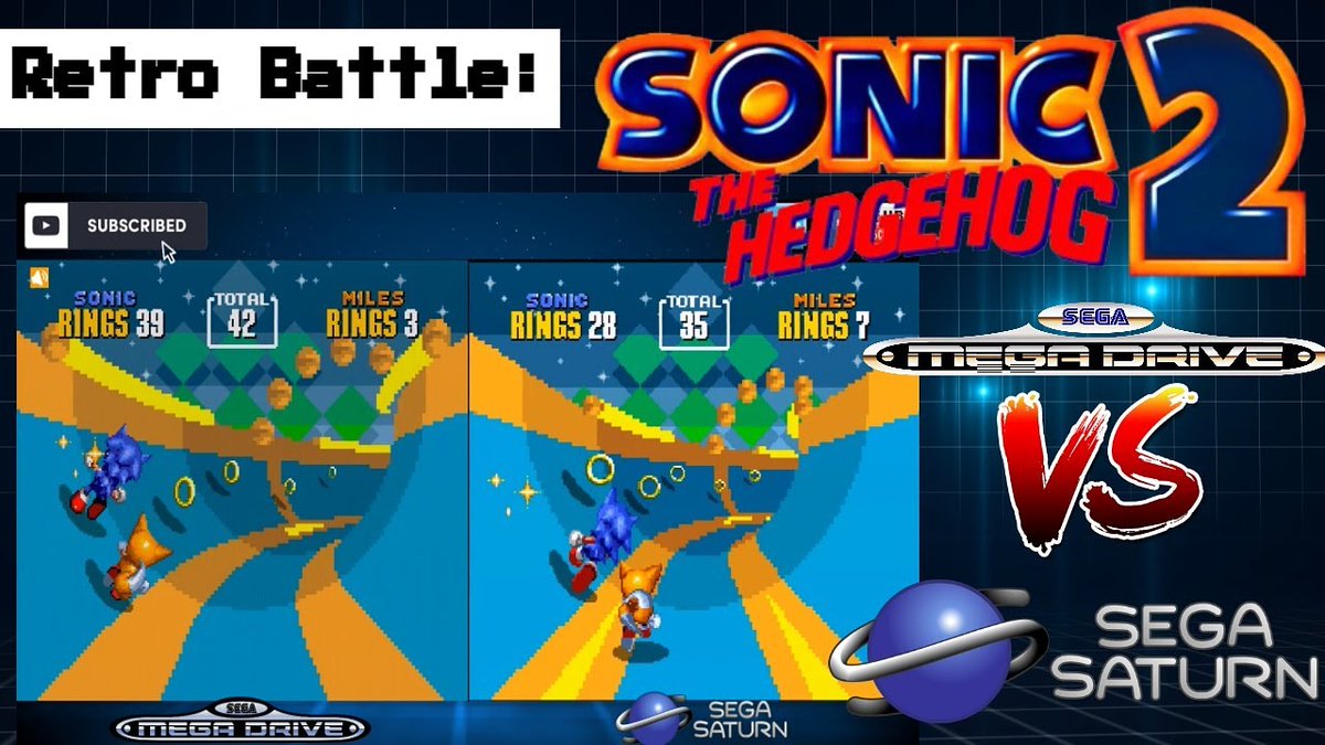 retrogameforce's tweet photo. An special Sonic retro battle, mega drive VS Sega Saturn....for Sonic 2....
The other sonic games will follow, stay tuned.
https://t.co/JRuwl2xnND
#sega #sonic2 #segasaturn #megadrive #sidebyside #retrogaming #Retrogameforce #RGF https://t.co/0D3EXC3SfM