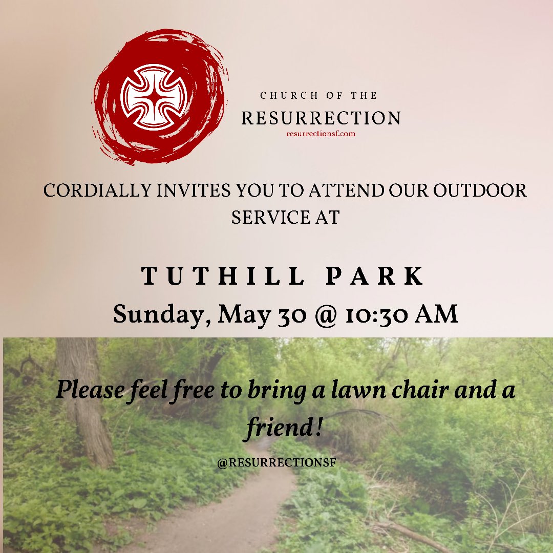 resurrectionsf's tweet photo. Join us today for our outdoor service in  Tuthill Park, in #SiouxFalls! https://t.co/aYvCKdZnN4