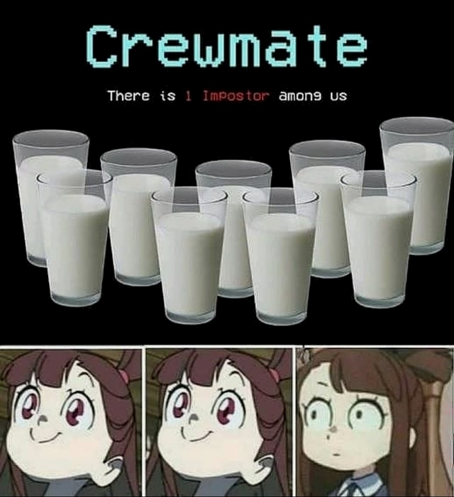 Anime Memes  on X: These glass of milk looks kinda sus   ANIME MEMES ~ These glass of milk looks kinda sus  please check out my videos! and subscribe #animemes   /