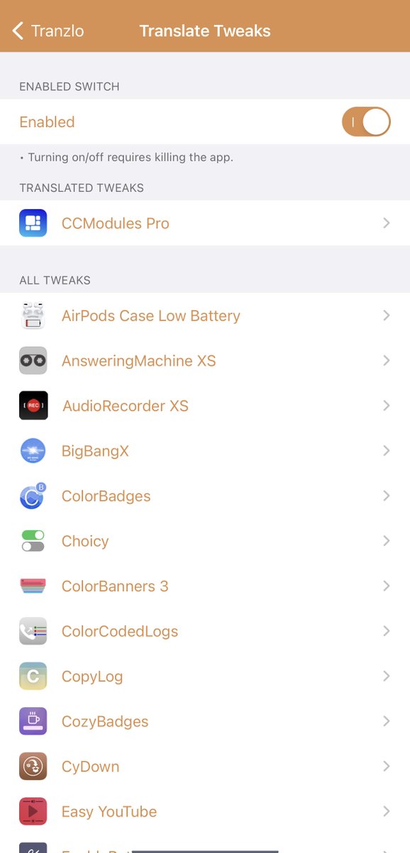 MiRO92's tweet photo. #Tranzlo v3.1 is out!

• Added “Tweaks Translations" to translate any tweak settings.
• Added another Google server.
• Dropped iOS 12 support.
• Code optimization.
• Added support to Twitter v8.67.2

Repo: https://t.co/r6wldNu3XT https://t.co/n1JjZYtmKz