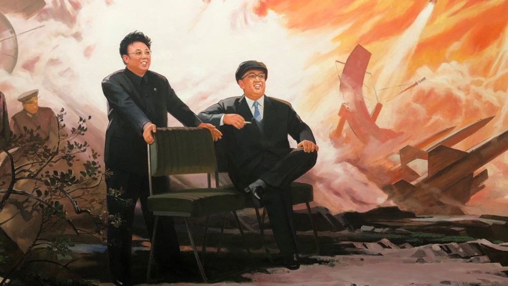 MartinVetterli's tweet photo. Amazing exhibit of The Sigg collection of North and South Korean art.
As if the 38th parallel was running through the @KunstmuseumBern.
#BorderCrossings #SiggCollection
 
https://t.co/gStmCQDGt2 https://t.co/95YSNWUVTX