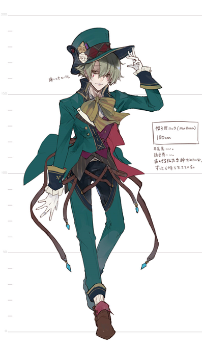 帽子屋のtwitterイラスト検索結果 古い順