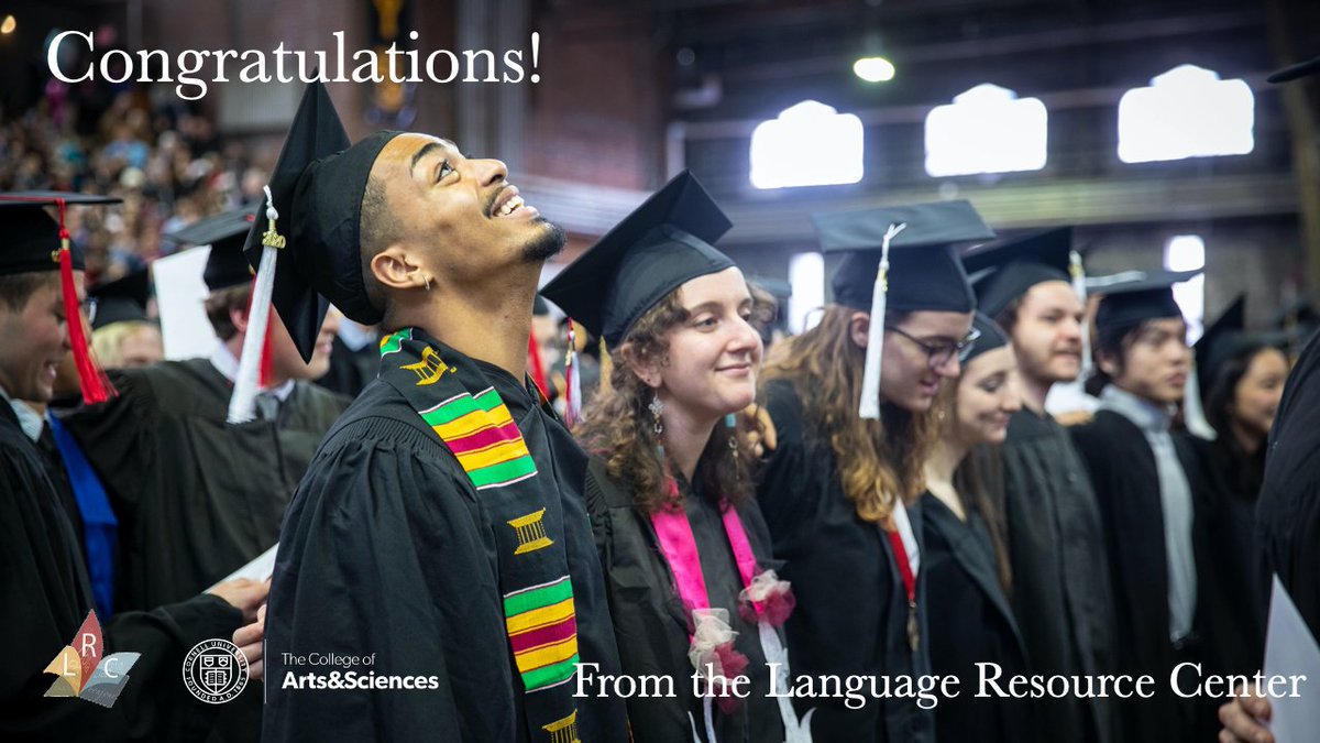 CornellLRC's tweet photo. Congratulations, Class of 2021!

#Cornell2021
#CornellLRC #CornellLanguages #CUattheLRC

@CornellCAS @AfricanaCU @CornellNES @CornellROMS @EinaudiCenter @SAPCornell @seapcornell @CornellEurope @CUlanguagehouse https://t.co/8nXILt34g9