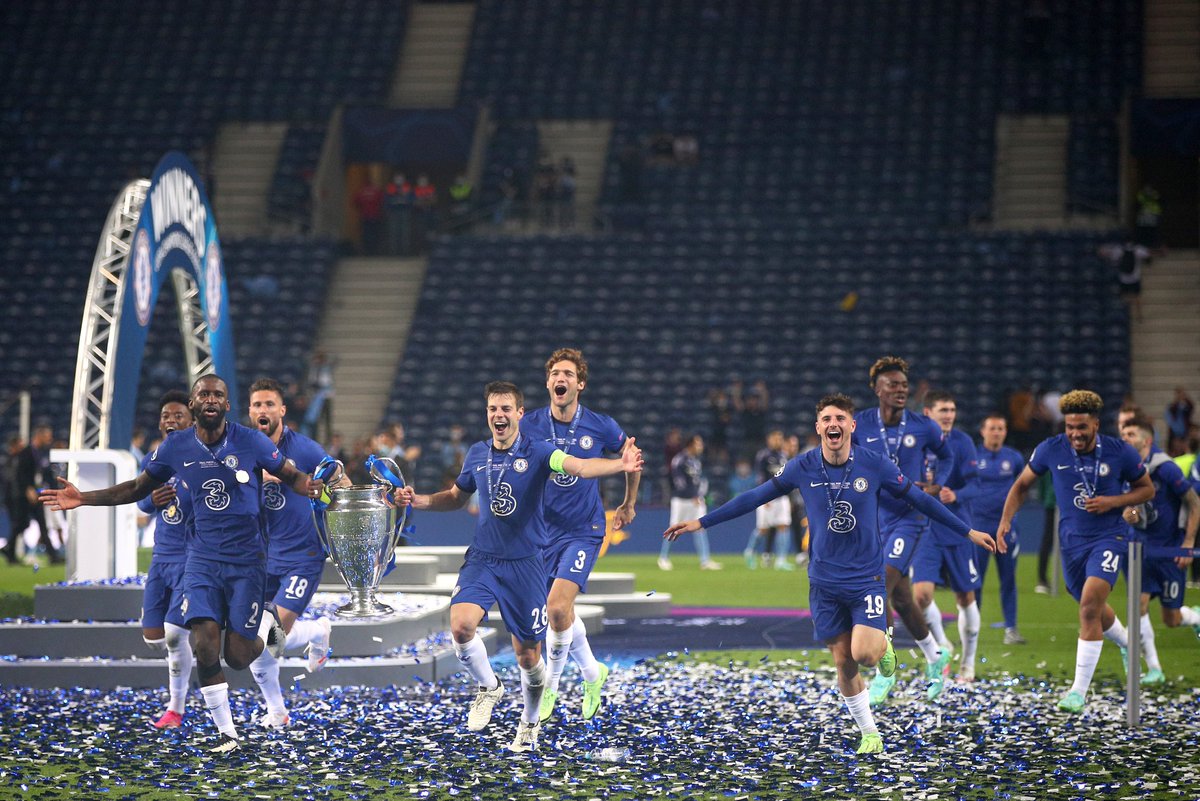ChelseaFCinUSA's tweet photo. Woke up feeling like a CHAMPION 🏆 #KTBFFH https://t.co/2Tb7qLebBn