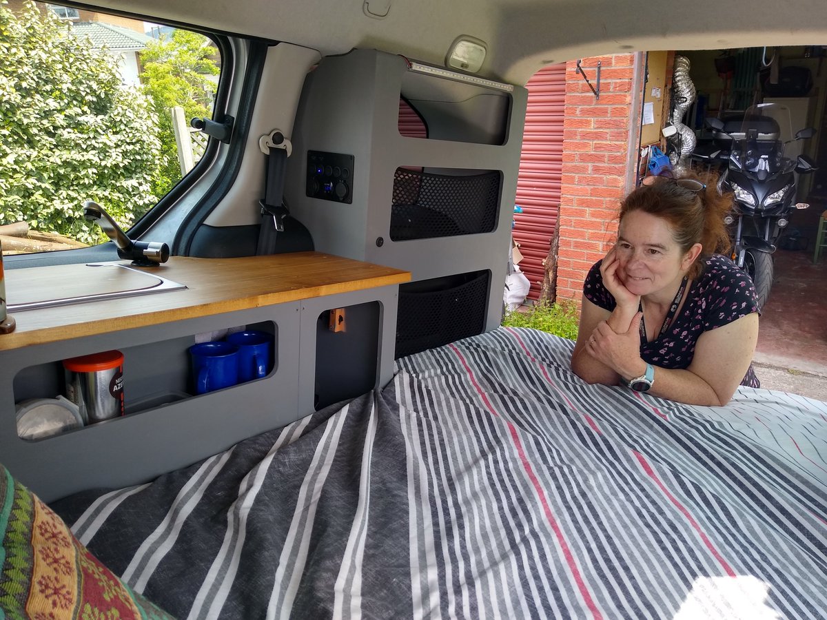 Converted our family truck into a microcamper. Can't wait for our first adventure.#microcamper #PeugeotPartner #vanlife #camping #campingadventure