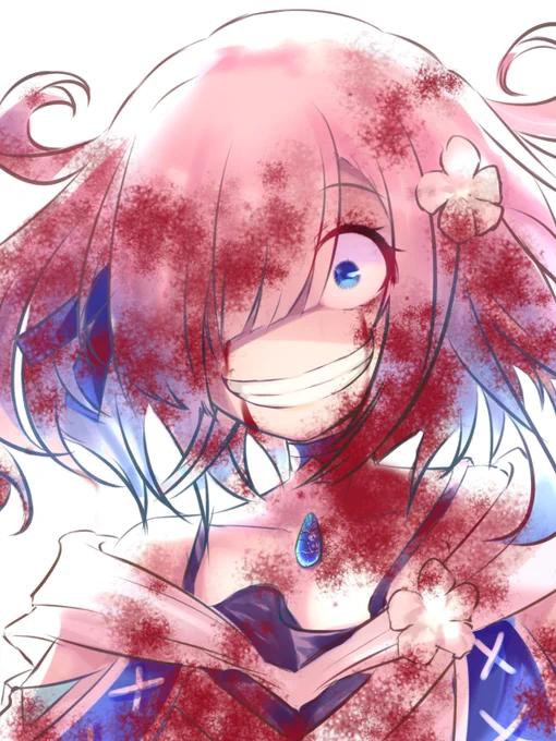 アラもう聞いた? 誰から聞いた?
返り血天使のそのウワサ

#マギレコ
#五十鈴れん 