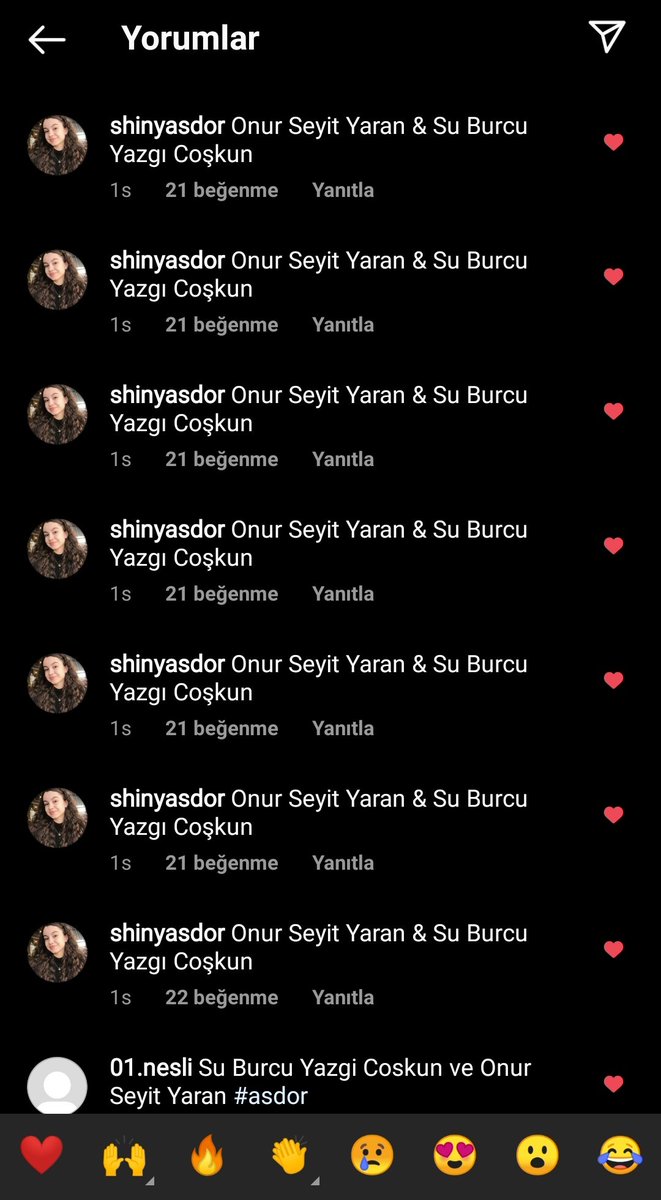 onurveyazgici's tweet photo. An itibariyle #Asdorfc sayfayı istila etmiş bulunmaktadır işte sizi bu yüzden çok seviyorum 👌👑❤️🙏🏻
Birbirimizin yorumlarını beğenmeyi unutmayalım ki üstte kalsın
#kardeslerim #assor #onyaz #suburcuyazgicoskun #OnurSeyitYaran https://t.co/NNRPpMIWmq