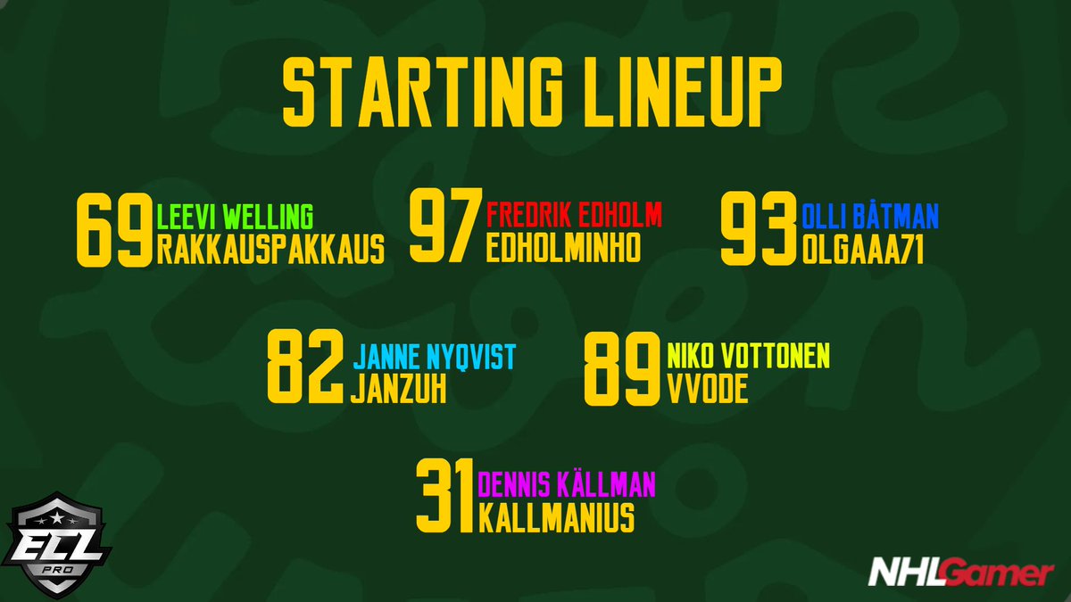 BjorklovenNHL's tweet image. Today we face good old @difhockeyesport in two games in ECL PRO. The games can, as always, be viewed at twitch.tv/Bjorkloven

🆚 Djurgården
🕗 20:00 &amp;amp; 20:30 CET
📺 

@Bjorkloven  @NHLGamerCOM  #ecl12