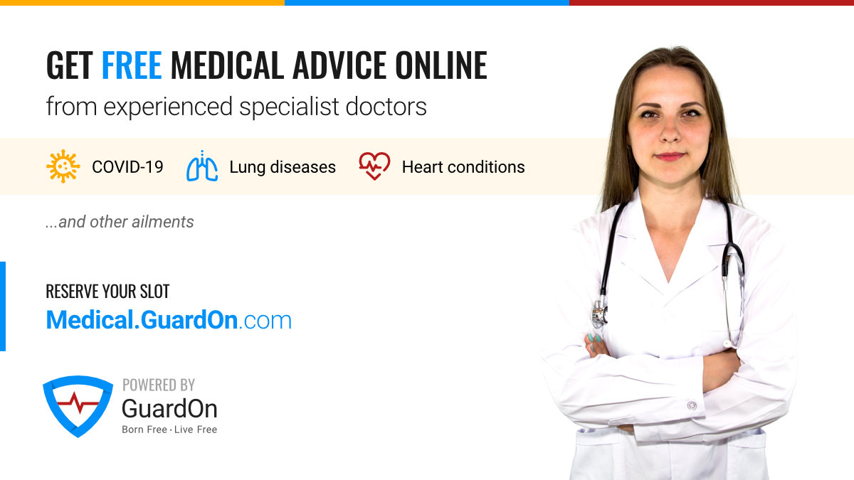 myGuardOn's tweet photo. Talk to specialists FOR FREE &amp; get medical advice quickly for any health problem.

Reserve your slot: https://t.co/a9CWPNPbmD

#covid19 #coronavirus #covid19india #covidhelp #coronavirusindia #GuardOn #heartattack #pulmonary #mucormycosis #blackfungus #whitefungus #yellowfungus https://t.co/Gge4eLMAuw