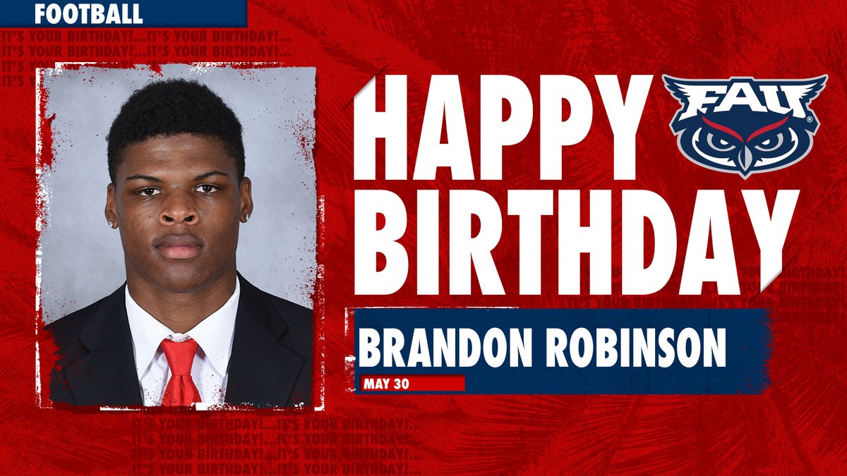FAUFootball's tweet photo. Happy birthday @Brob_19!

#WinningInParadise https://t.co/pbHZNN4yyR